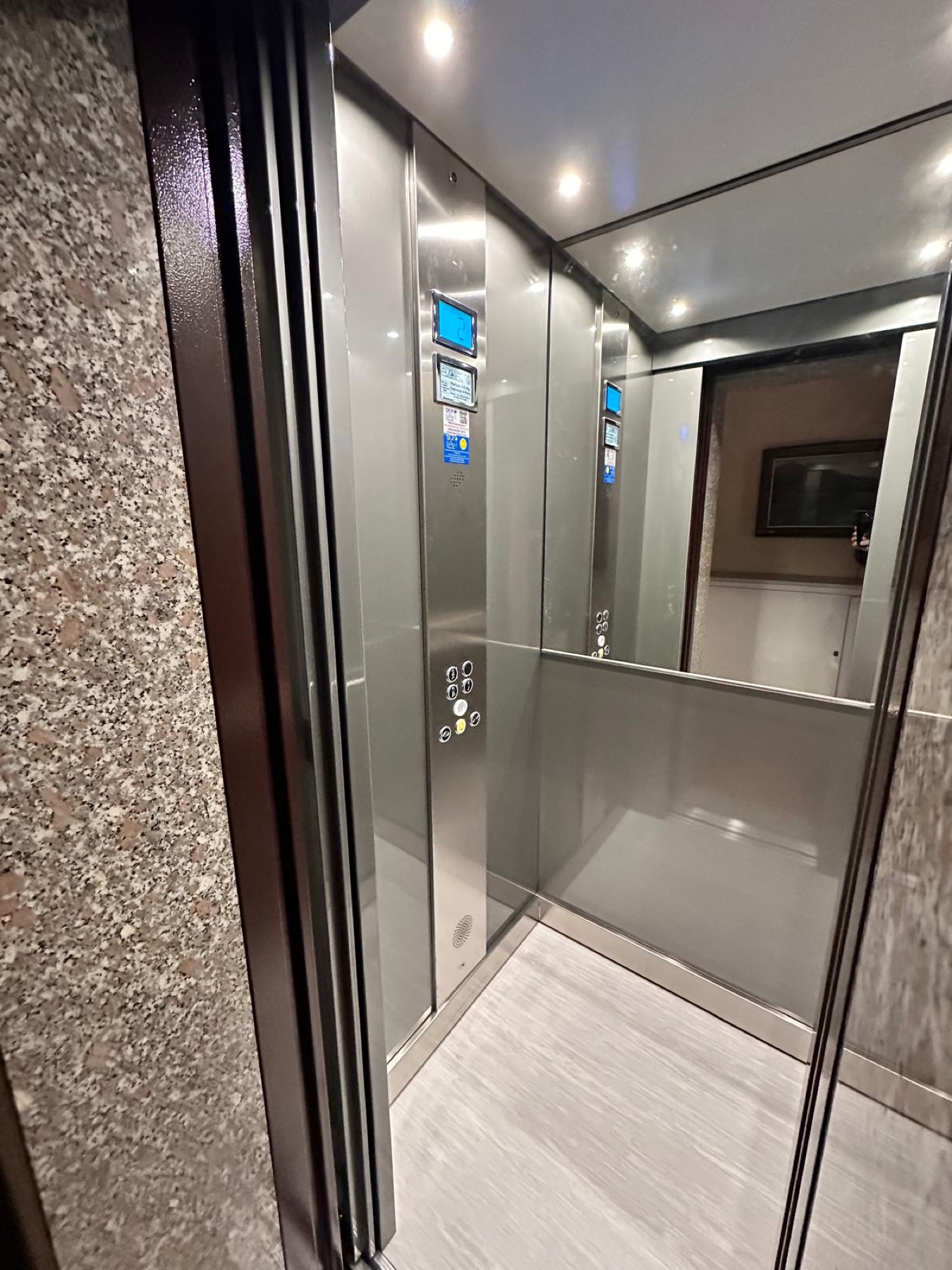Interno di un impianto elevatore Eurolift